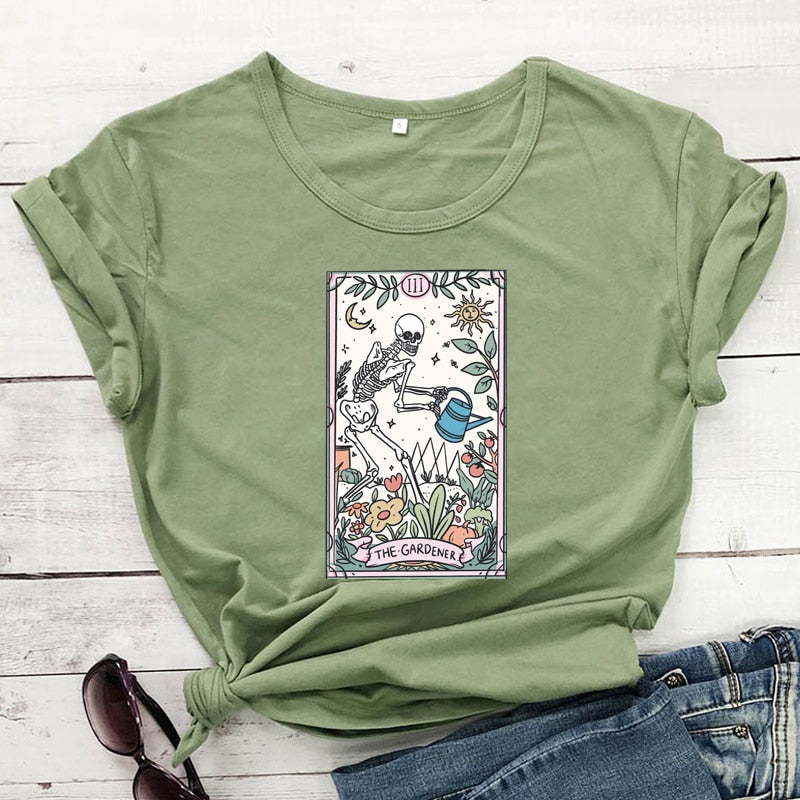 Fun The Gardener Tarot Shirt