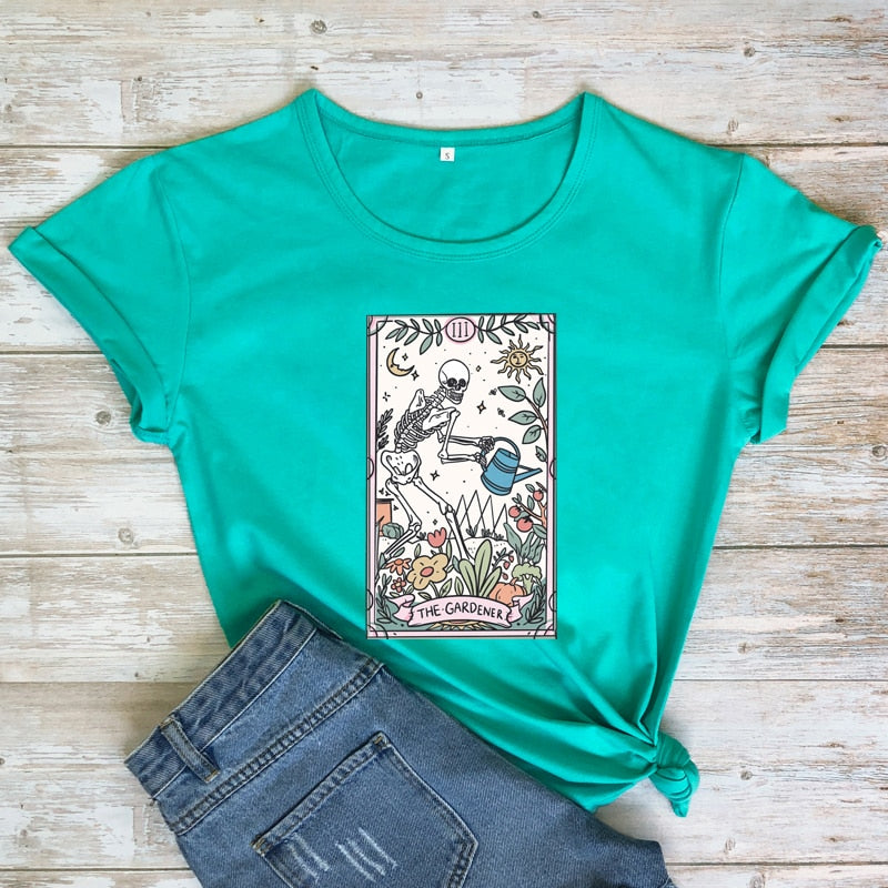 Fun The Gardener Tarot Shirt