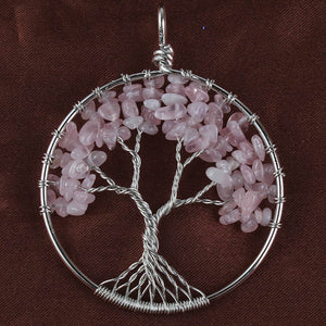 Tree of Life Crystal Pendant |Manifestation Tools