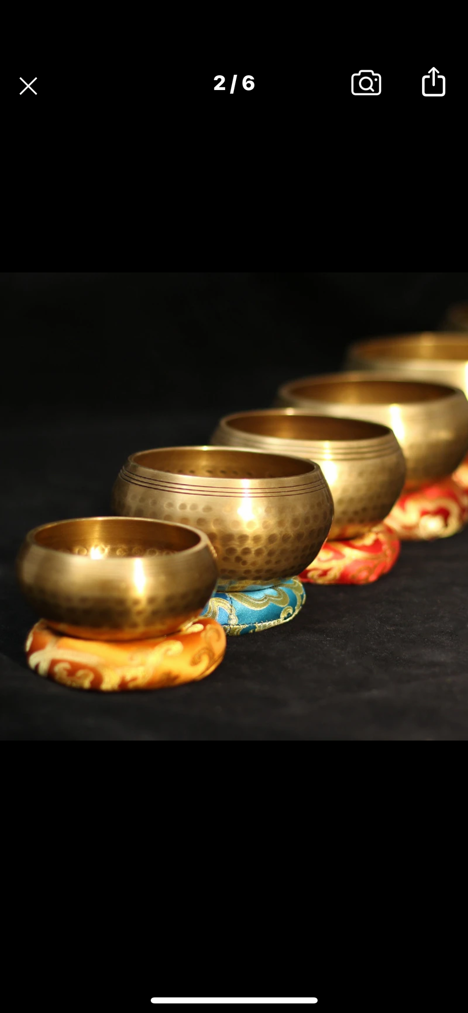 Brass Singing Bowl -handmade Tibet Nepal