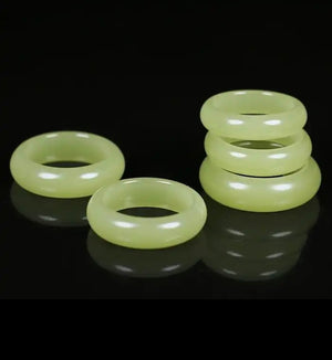 Solid Jade Rings