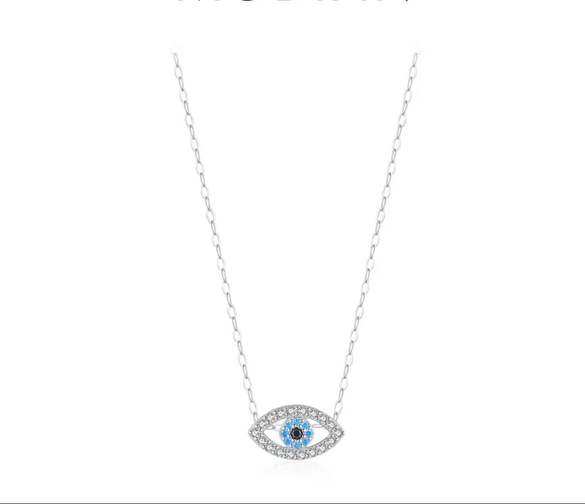 Evil Eye 925 Silver Necklace